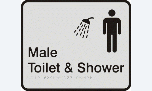 Male Toilet & Shower