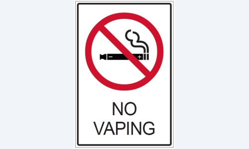 No Vaping