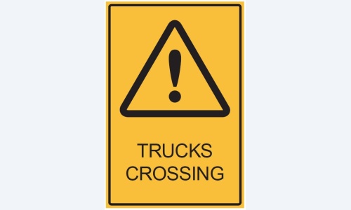 Trucks Crossing