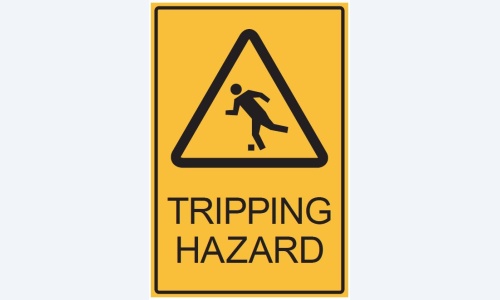 Tripping Hazard